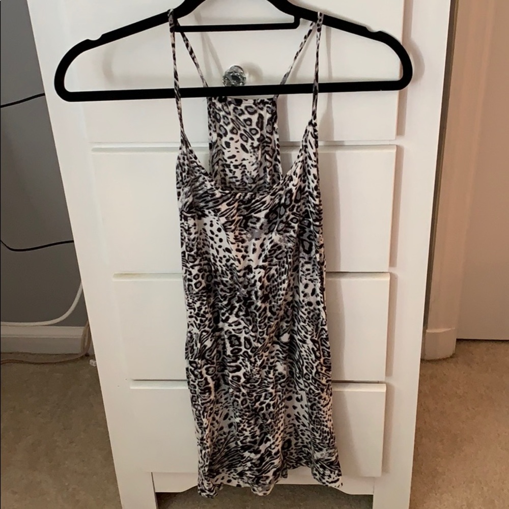 Leopard print dress